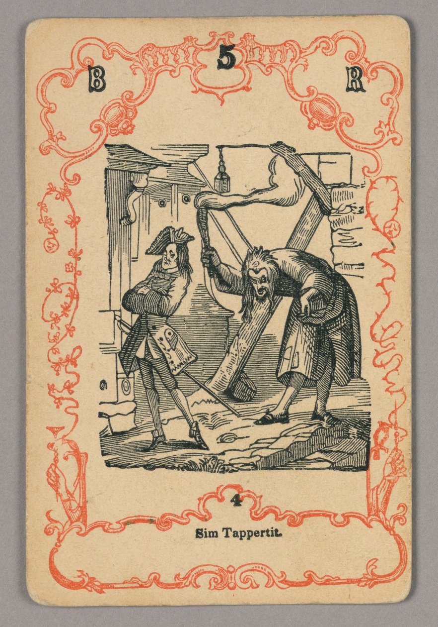 Spille kort av Unknown artist