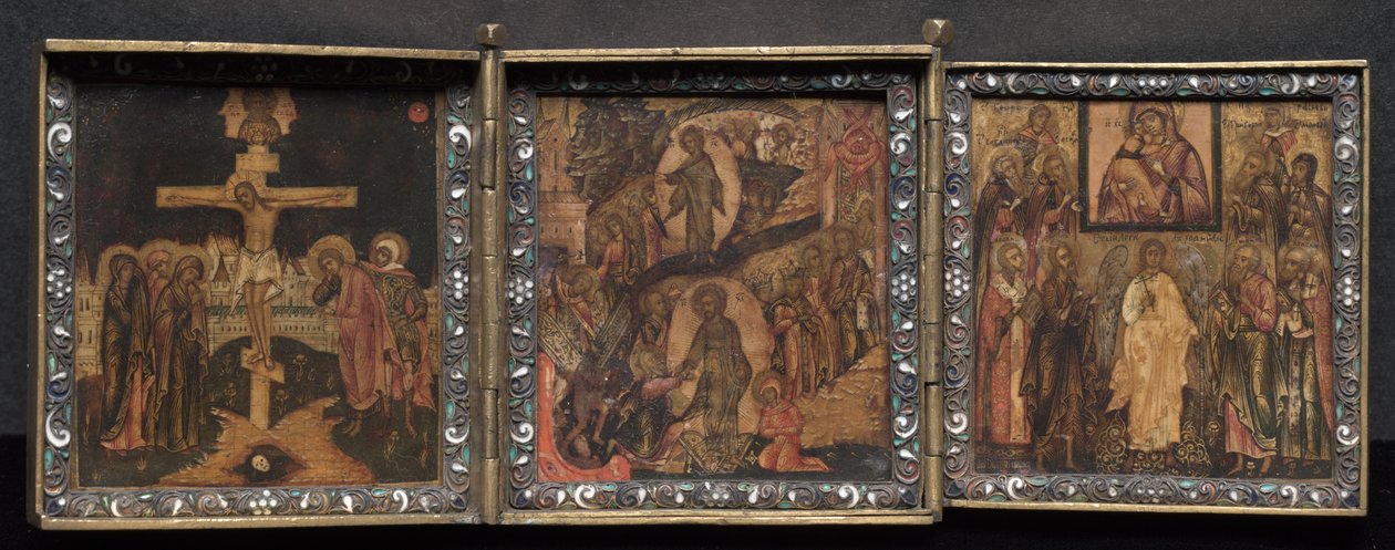 Bærbart triptykikon av Unknown artist