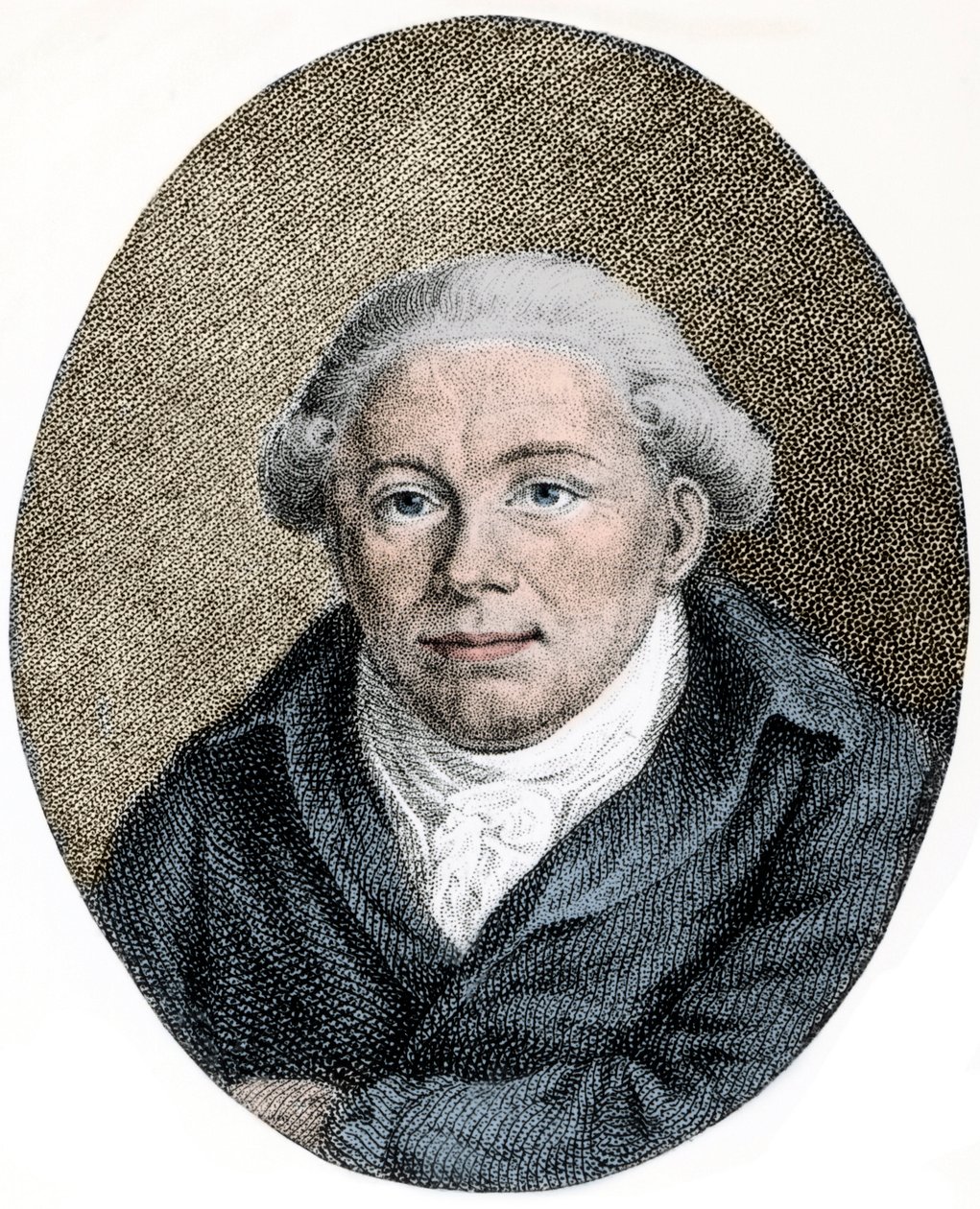 Portrait Georg Christoph Lichtenberg (1742-1799) German scientist, satirist, and Anglophile - engraving - av Unknown artist