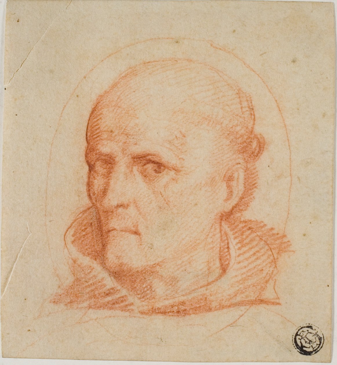 Portrettsjef av fransiskanermunken av Unknown artist