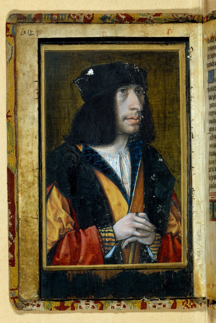 Portrett antar av Charles VIII av Unknown artist