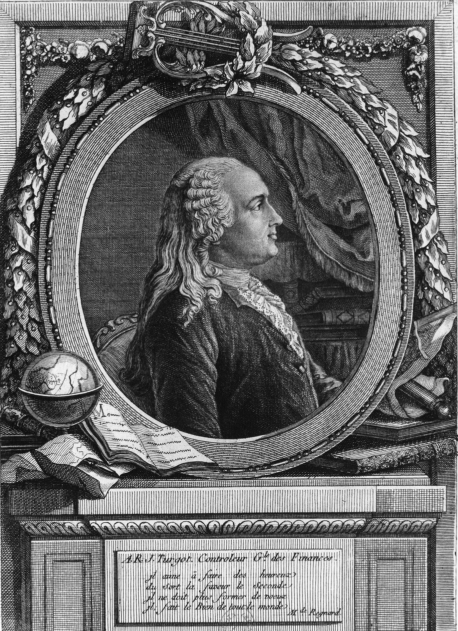 Portrett av Anne Robert Jacques Turgot (1727-1781), Baron de l
