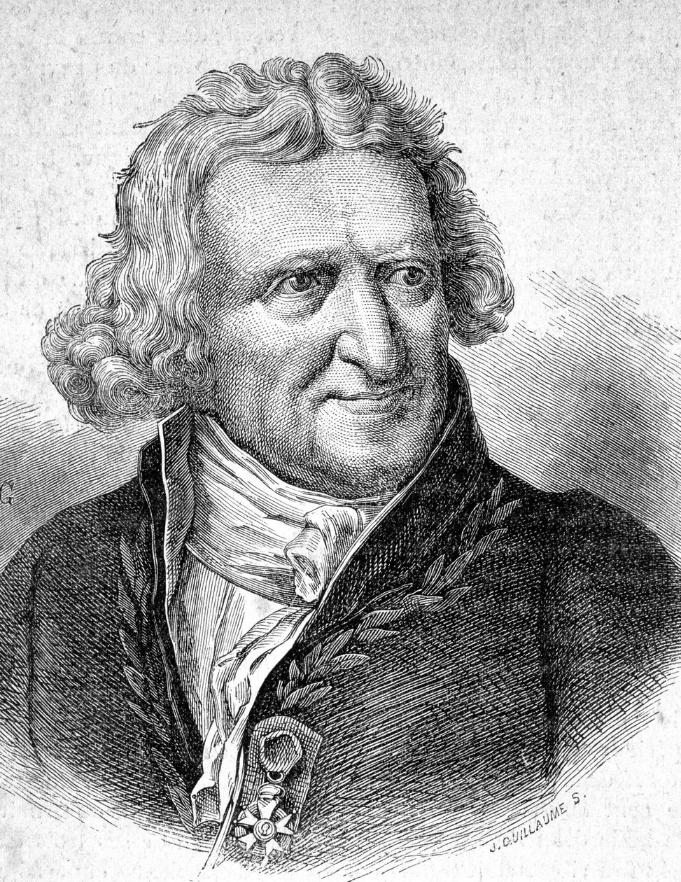 Portrett av Antoine Augustin Parmentier (1737 - 1813), fransk militærfarmasøyt og agronom - i "" Les Contemporains", n.d. slutten av 1800-tallet. av Unknown artist