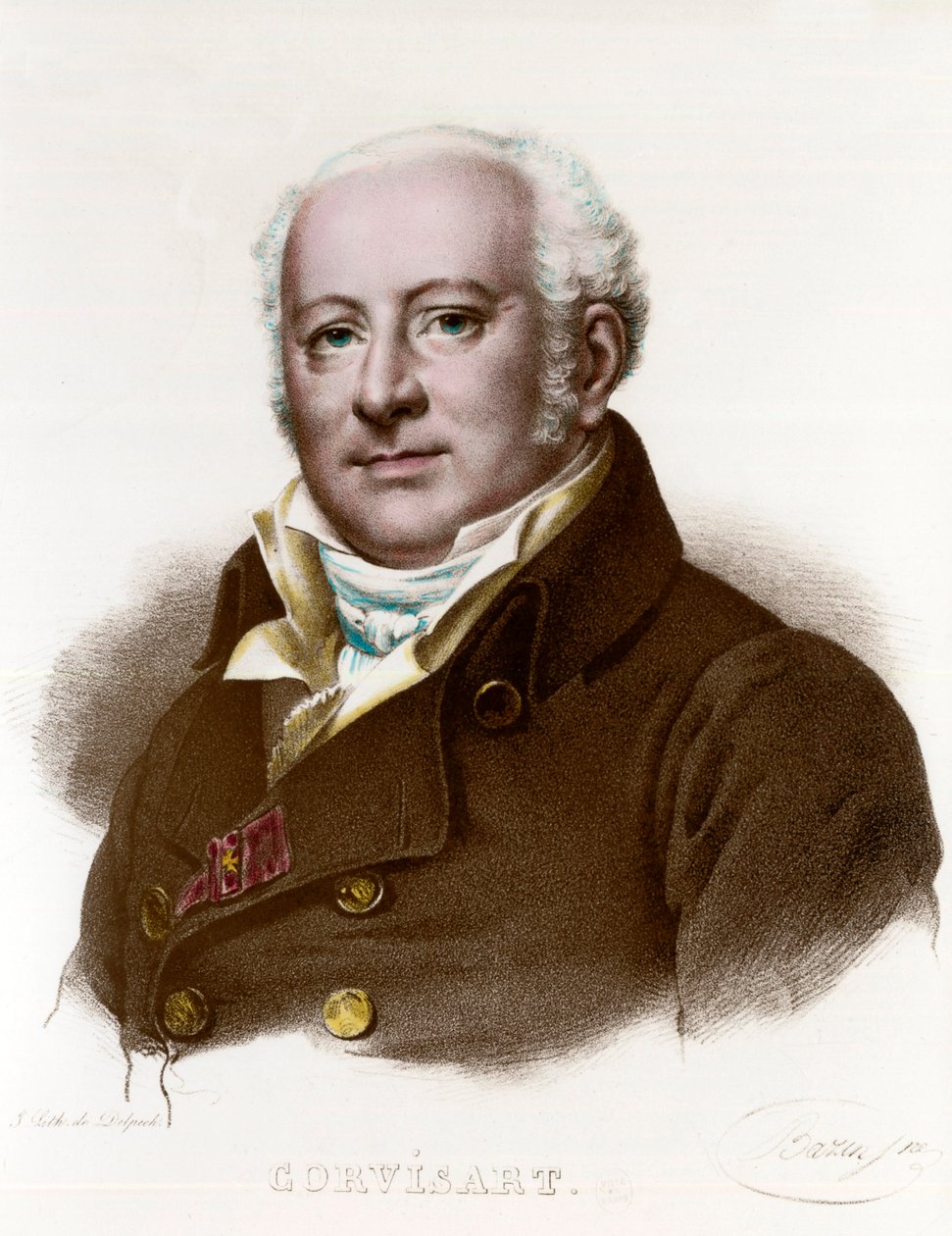 Portrett av baron Jean Nicolas Corvisart av Unknown artist