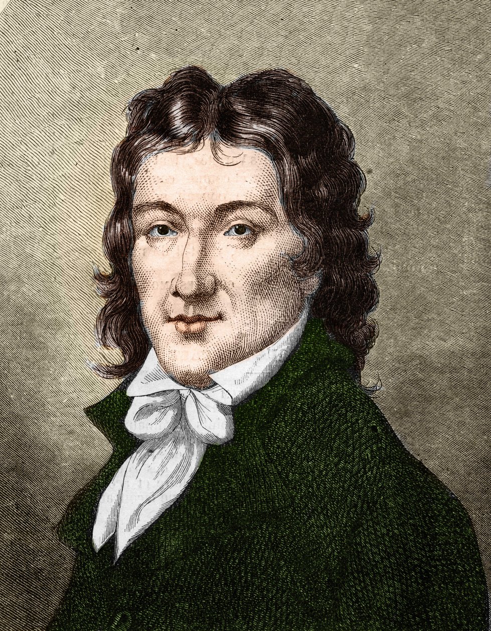Portrett av Camille Desmoulins (1760-1794), fransk politiker. av Unknown artist