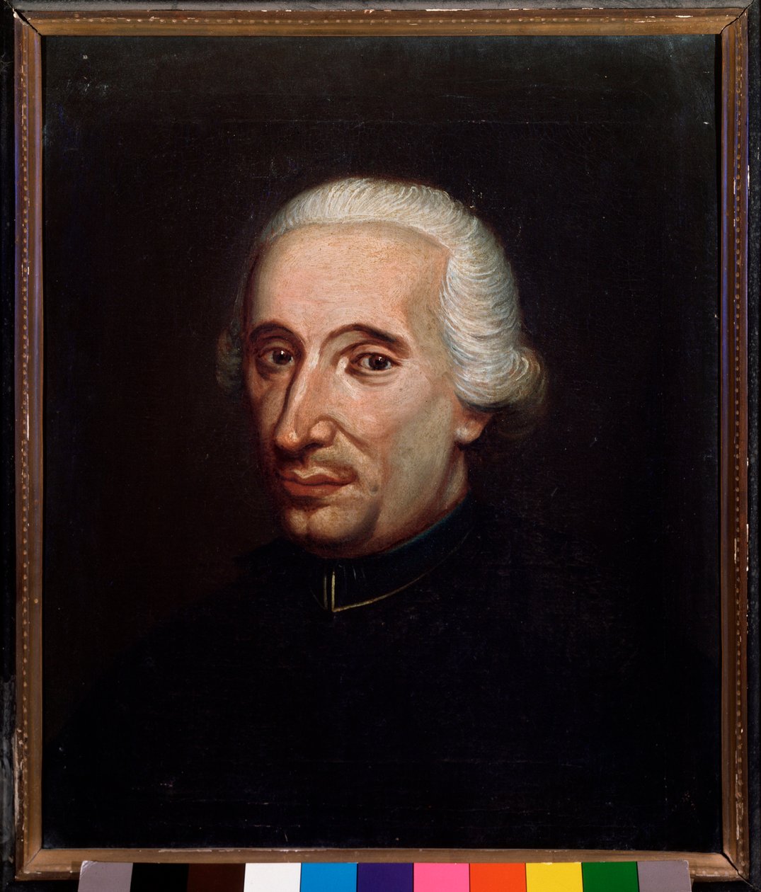 Portrett av Carlo Zanolini (1725-?) italiensk organist Anonymt maleri. 18. århundre. Bologna, Civico Museo av Unknown artist