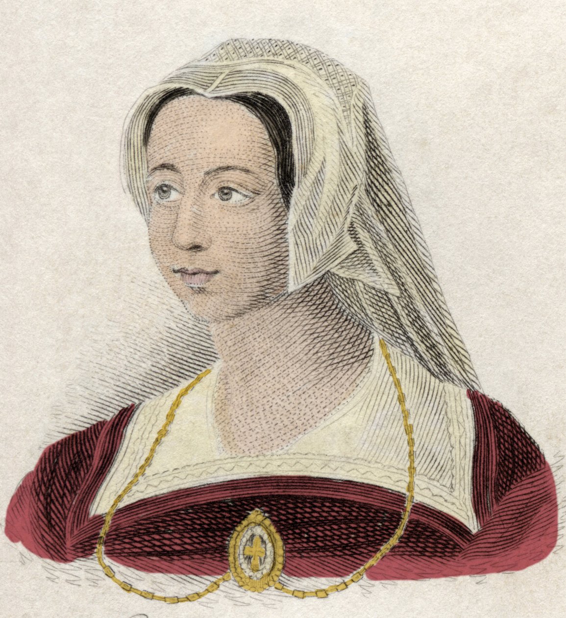 Portrett av Catherine Parr (eller Parre av Unknown artist