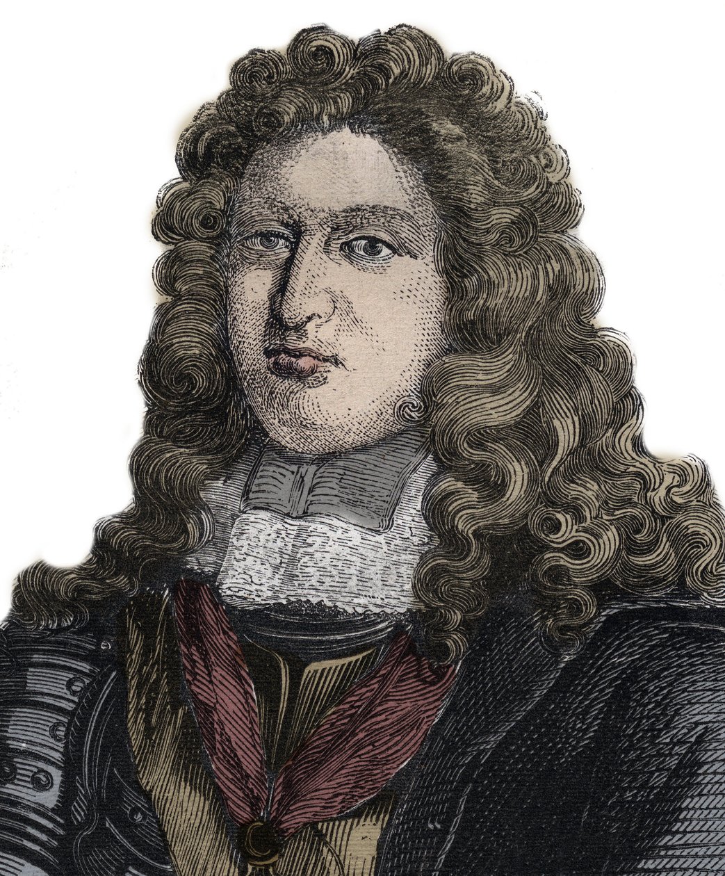 Portrett av Charles Auguste de La Fare Comte de Laugères (1644–1712), fransk poet av Unknown artist