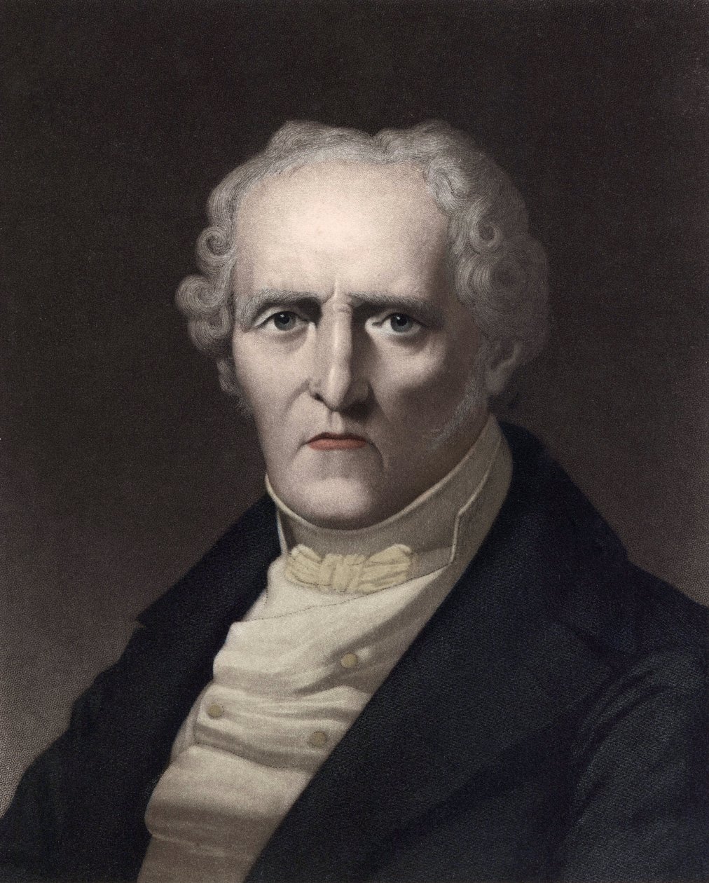 Portrett av Charles Fourier (1772 - 1837), theoricien socialiste francais (Portrett av Charles Fourier fransk filosof og en viktig tidlig sosialistisk tenker senere assosiert med "" utopisk sosialisme") Gravering av Unknown artist