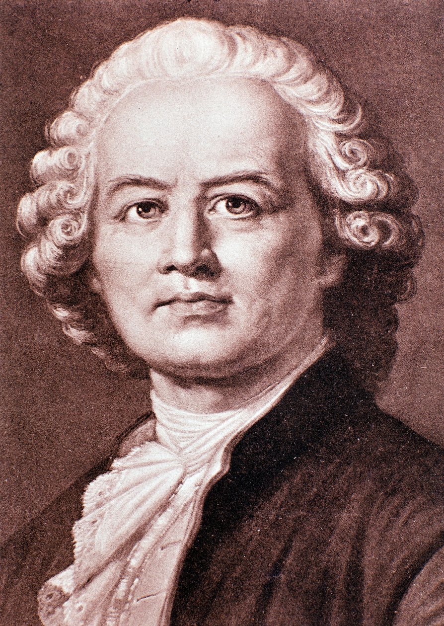 Portrett av Christoph Gluck (gravering) av Unknown artist
