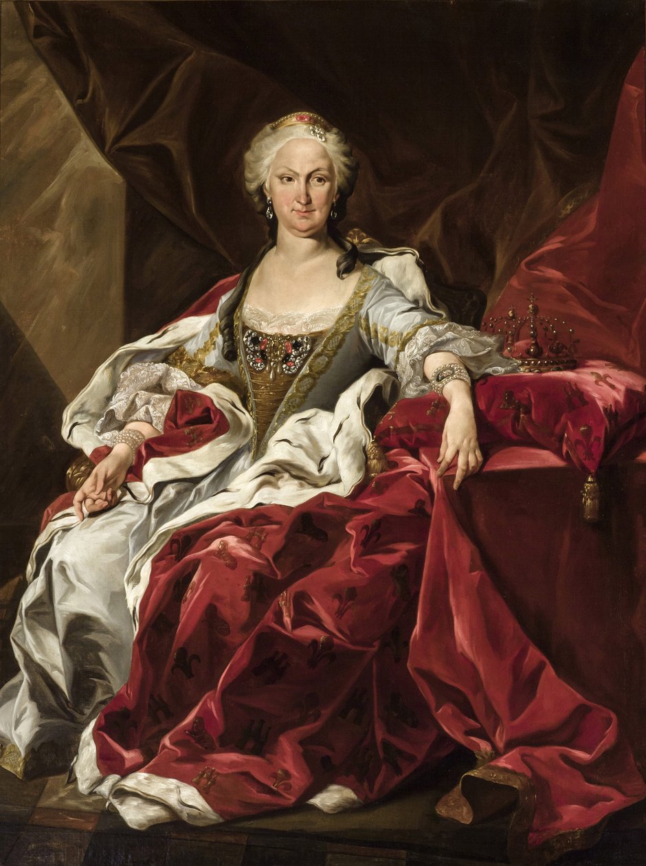 Portrett av Elisabeth Farnese (1692-1766) av Unknown artist