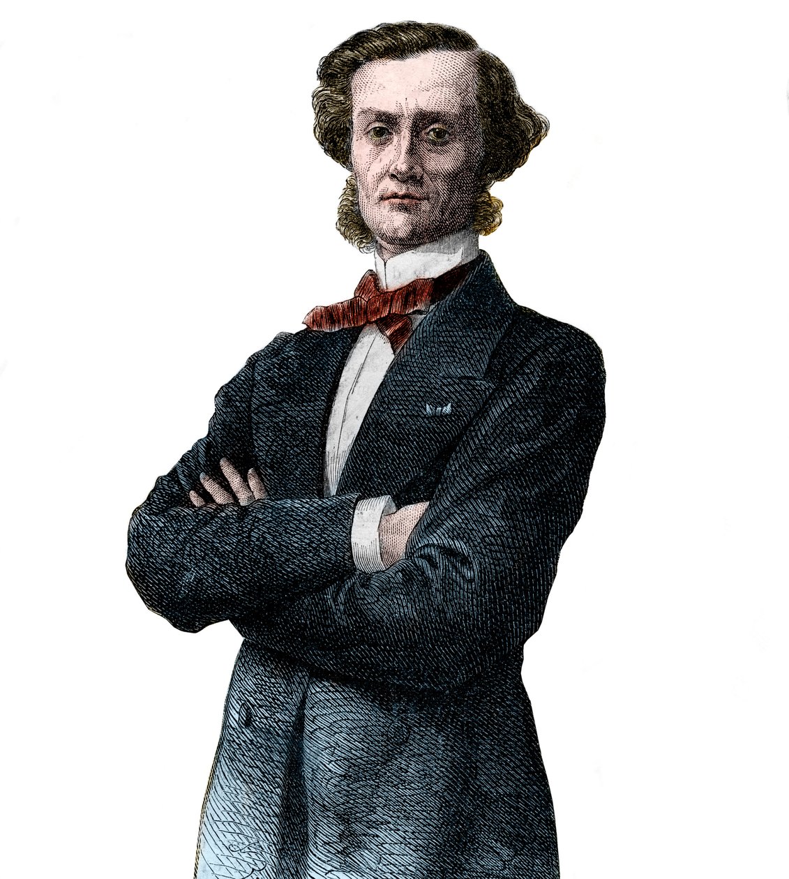Portrett av Ernest Pinard (1822-1909), fransk politiker, innenriksminister (1868). av Unknown artist