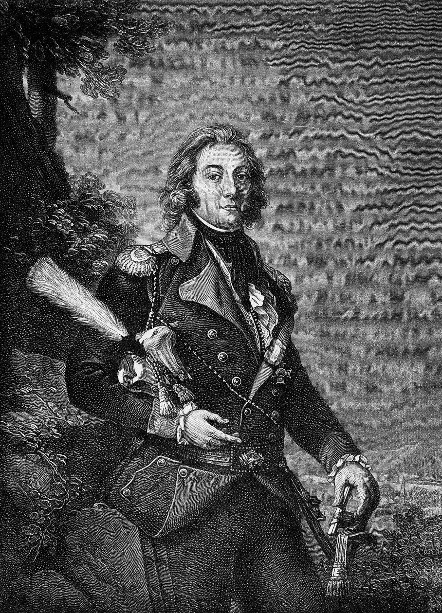 Portrett av Felix Schwarzenberg, Prince Zu (1800 - 1852), østerriksk politiker. av Unknown artist