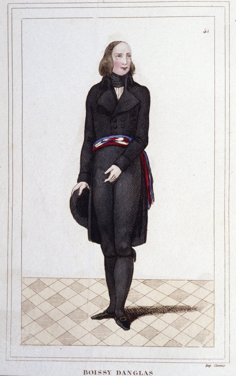 Portrett av François Antoine, greve av Boissy d