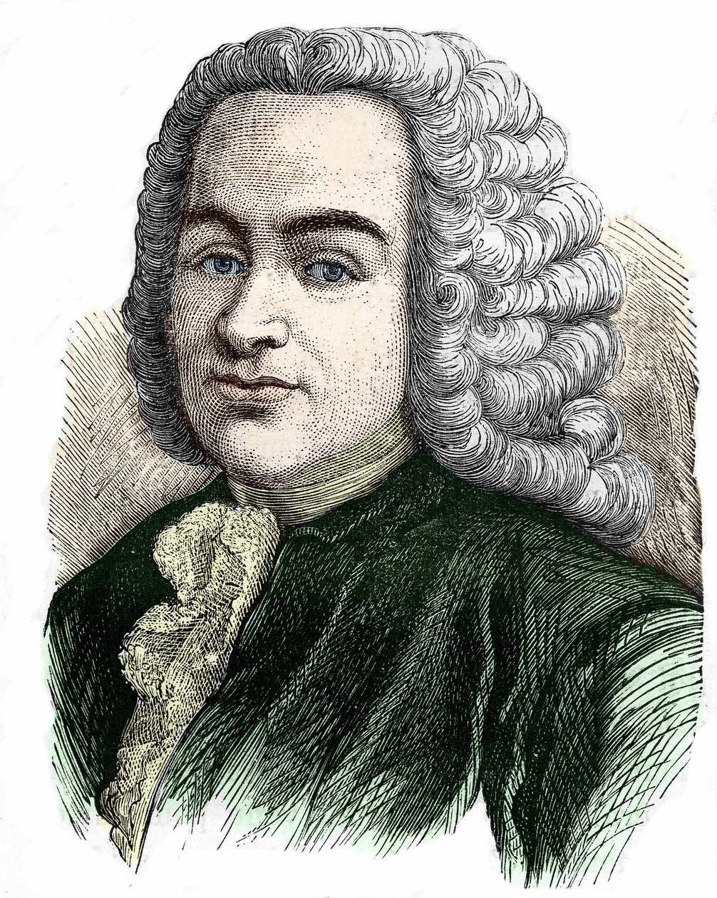 Portrett av François Quesnay (1694-1774), fransk lege og økonom. av Unknown artist