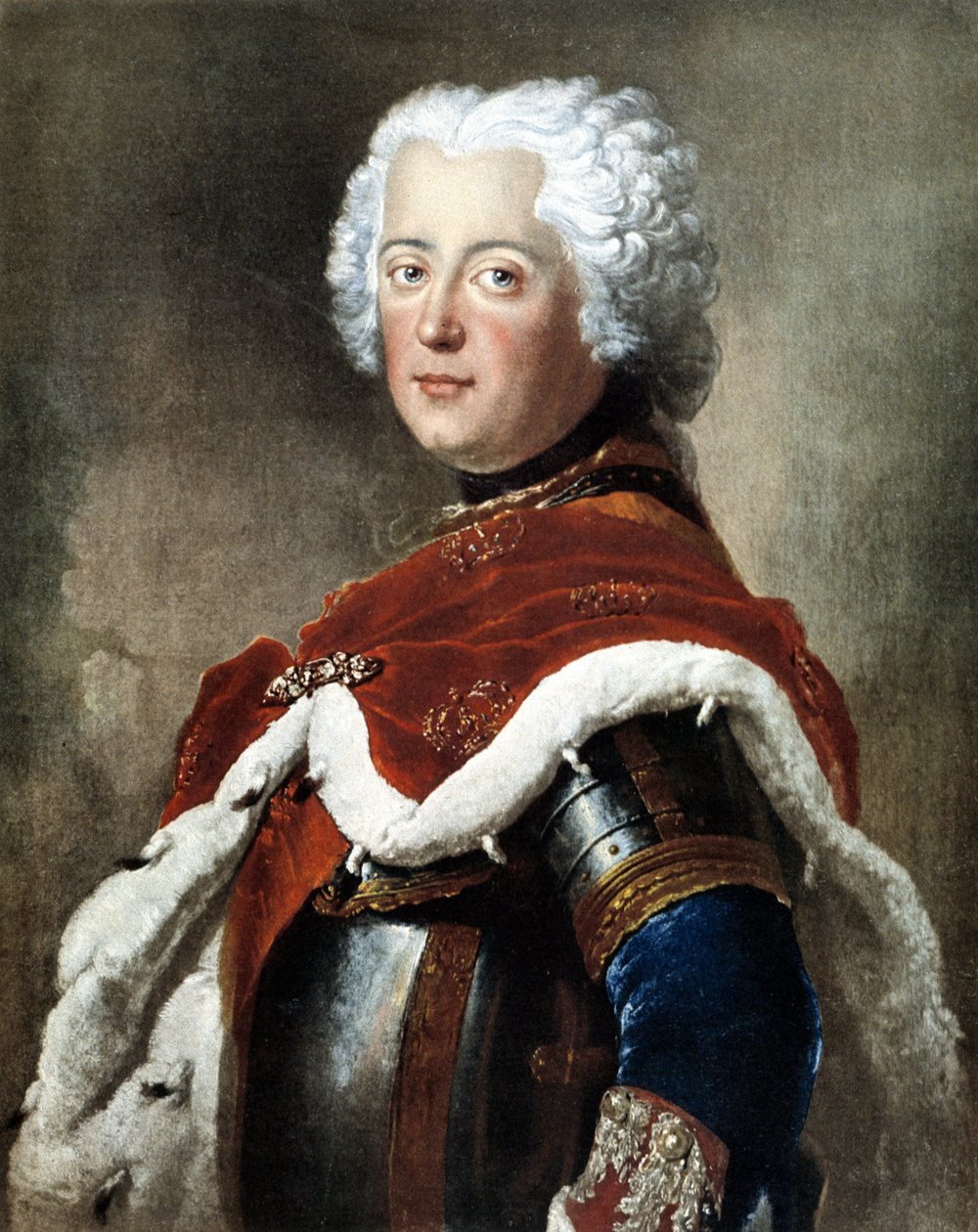 Portrett av Frederic II den store (1712-1786), konge av Preussen av Unknown artist