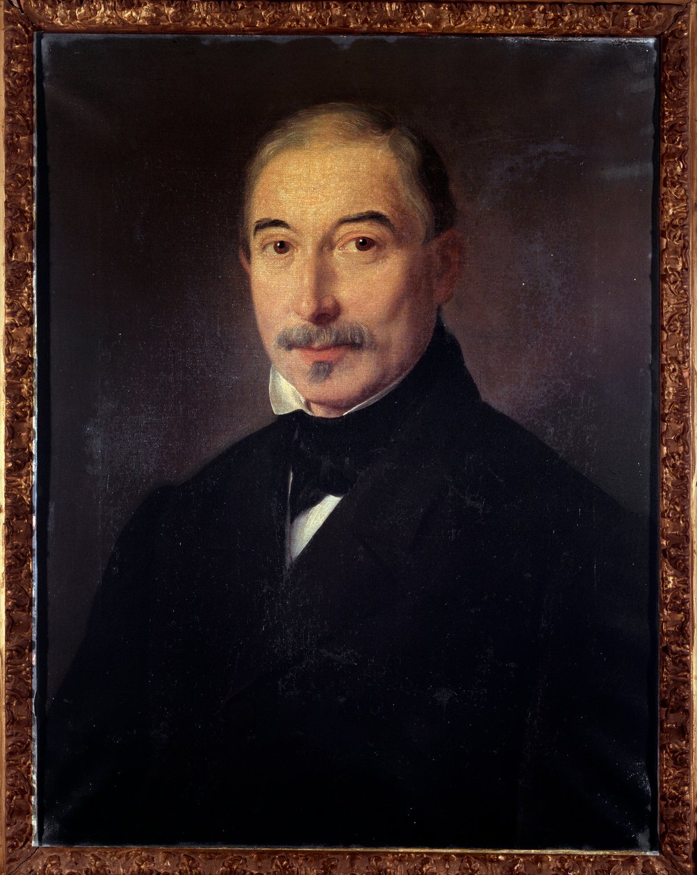 Portrett av Gaetan Brizzi, italiensk hornspiller (maleri av Unknown artist