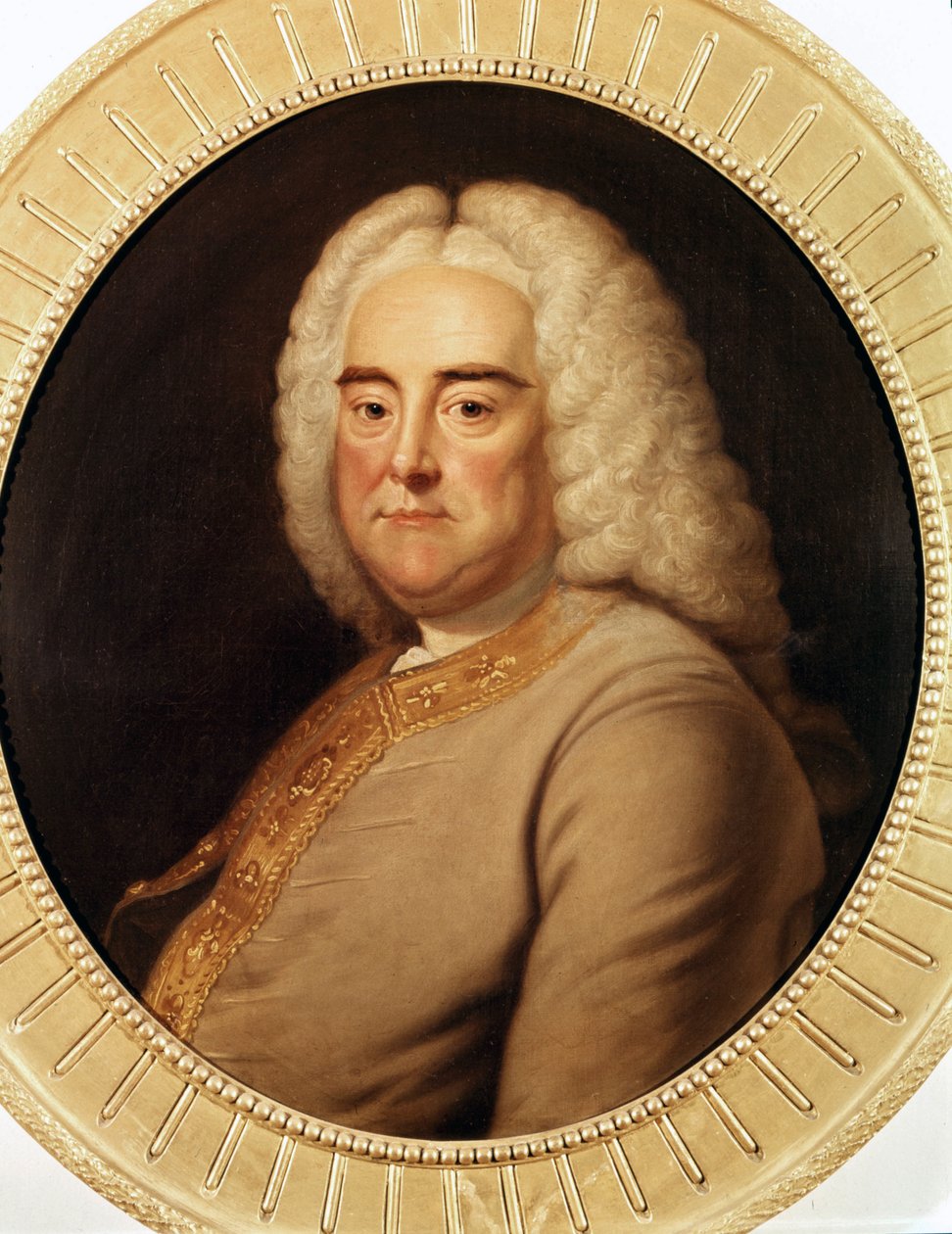 Portrett av George Frederick Handel (Georg Friedrich Handel av Unknown artist