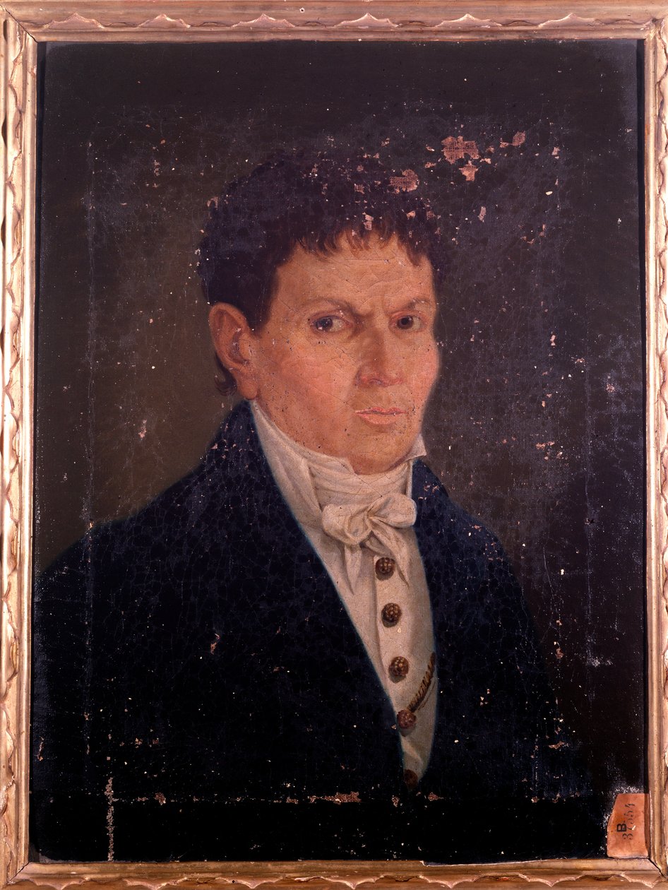 Portrett av Giovanni Battista Longarini, italiensk castrato (maleri av Unknown artist