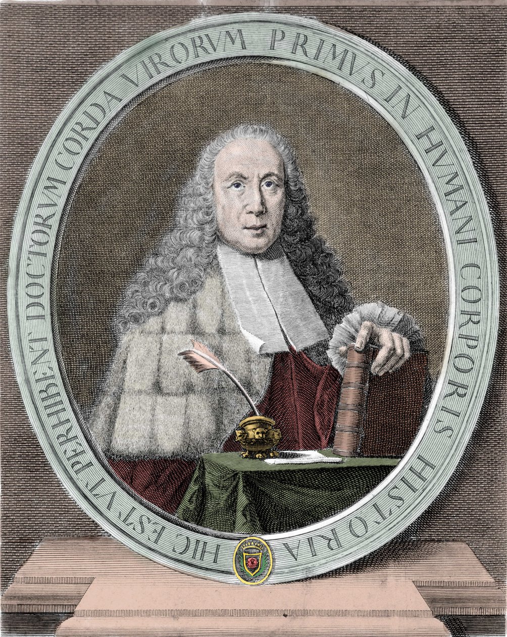 Portrett av Giovanni Battista Morgagni (1682-1771) italiensk lege og anatom. Milanese. av Unknown artist