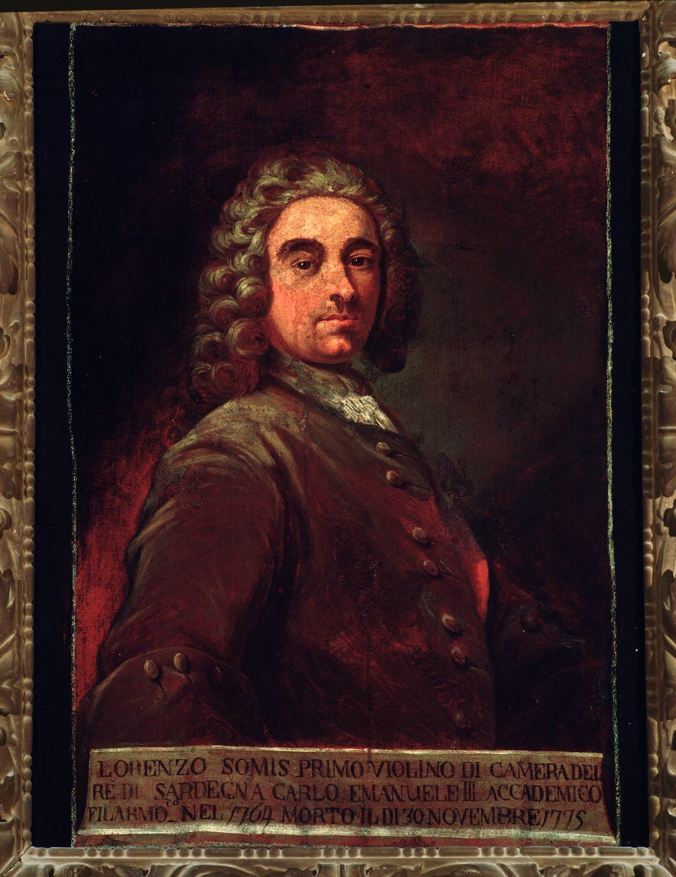 Portrett av Giovanni Lorenzo Somis (maleri av Unknown artist