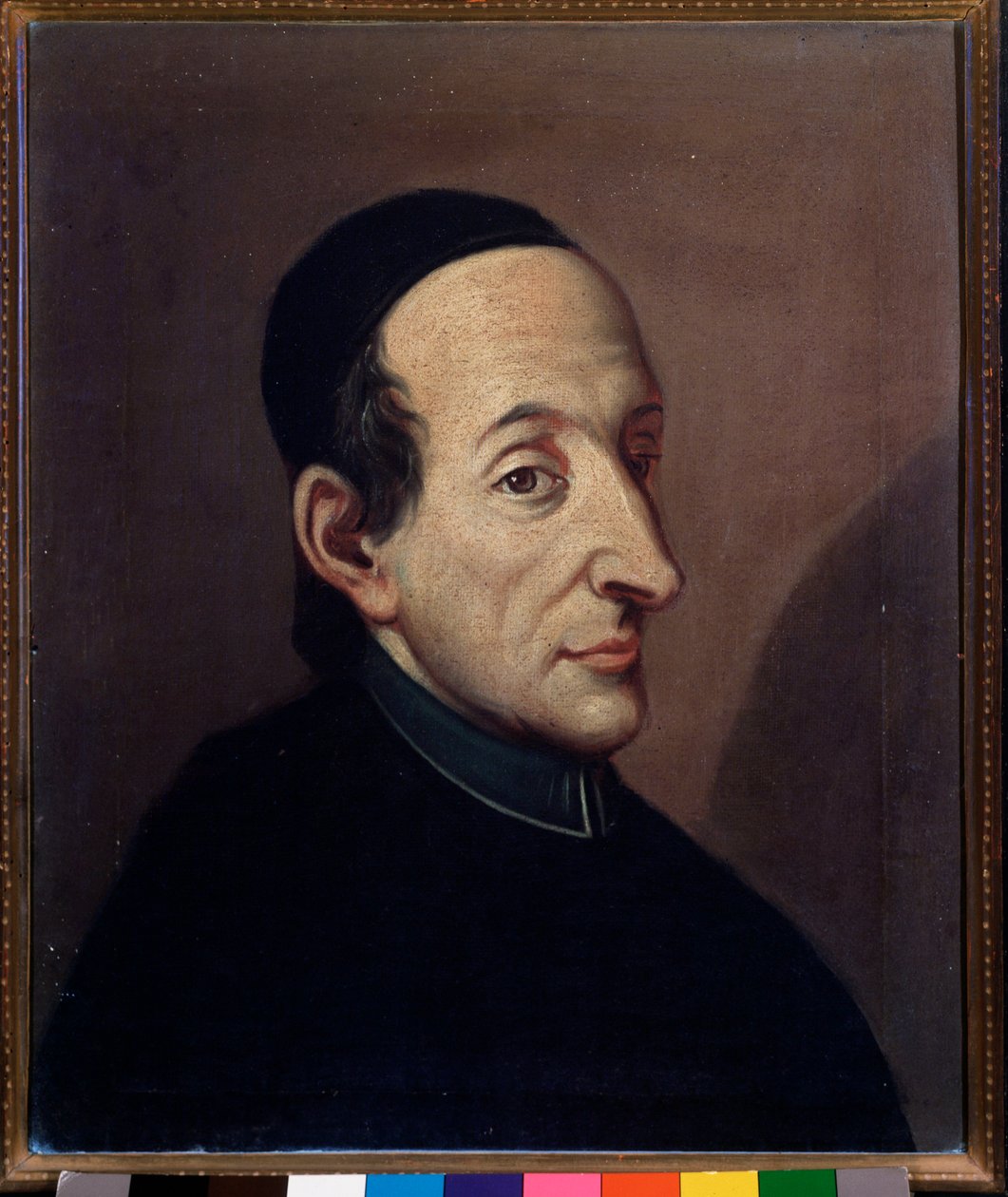Portrett av Giovenale Sacchi (1726-1789) italiensk musikkolog Anonym maleri. 18. århundre. Bologna, Civic Museum Museum av Unknown artist