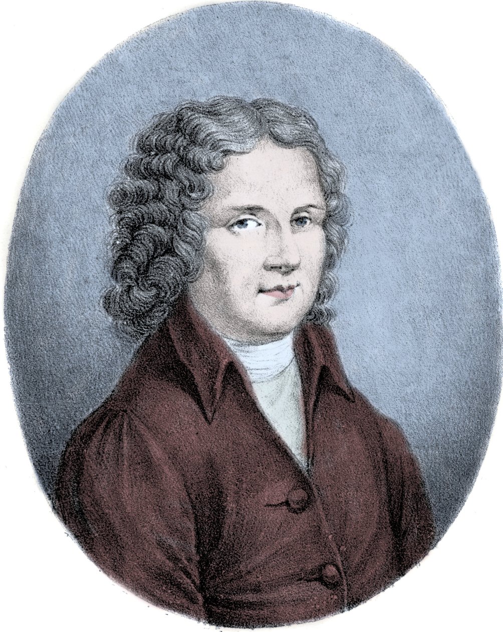 Portrett av Giuseppe Domenico Scarlatti (1685-1757), italiensk komponist og cembalo. av Unknown artist