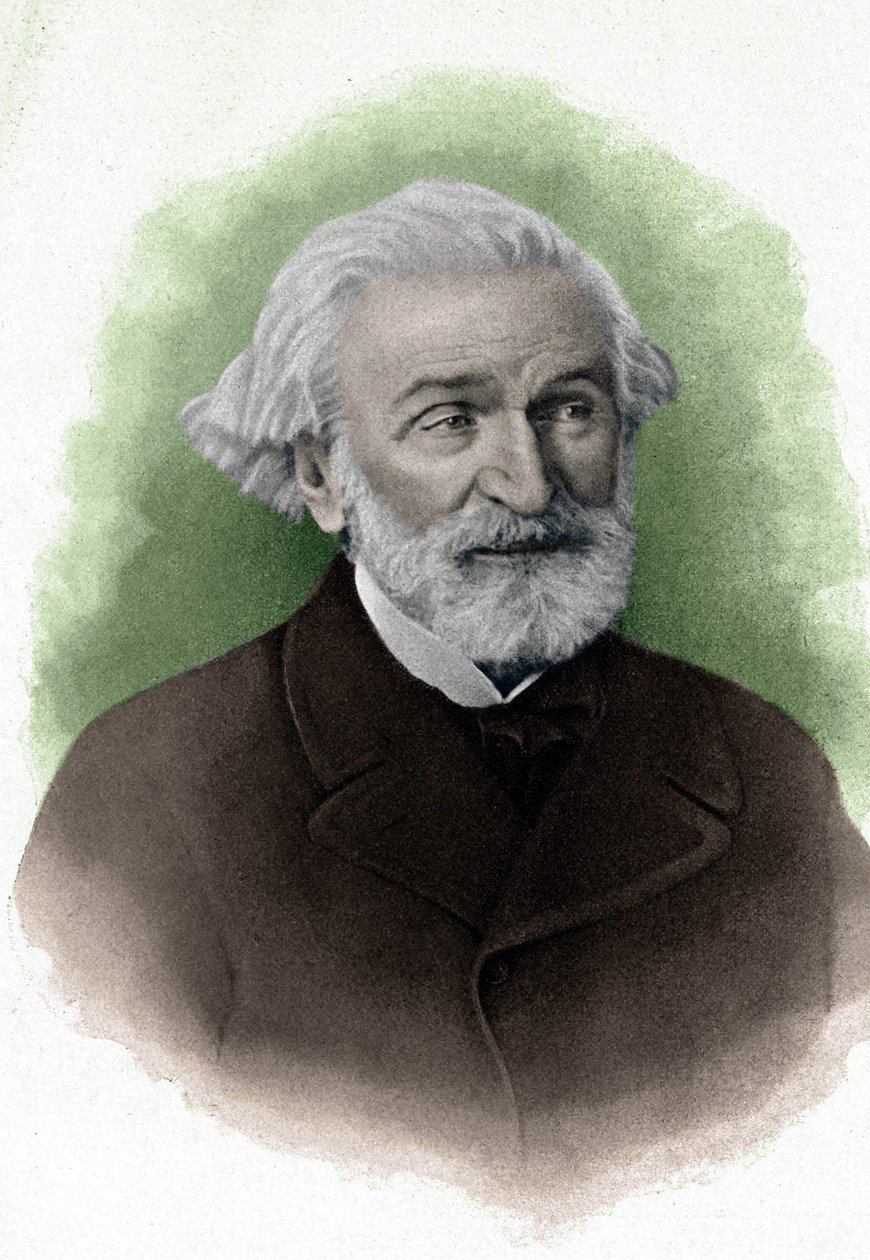 Portrait of Giuseppe Verdi in 1900 av Unknown artist