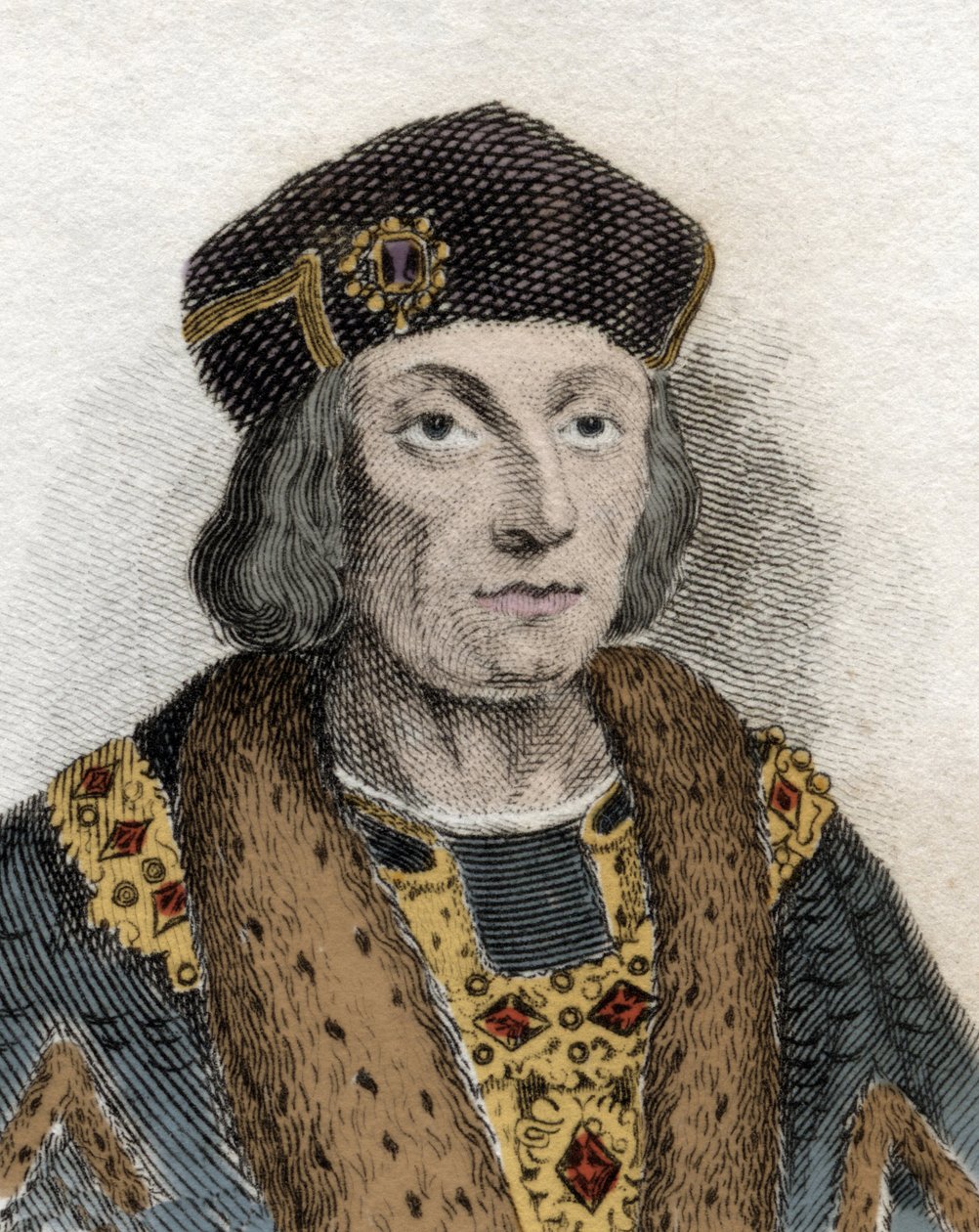 Portrett av Henry VII (1457-1509), konge av England. av Unknown artist