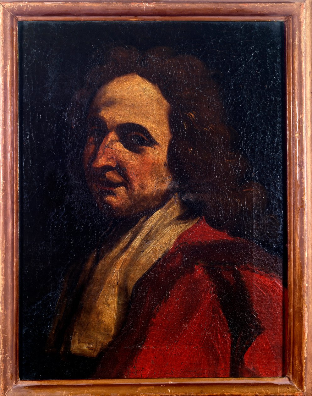 Portrett av den italienske sangeren Stefano Landi (1587-1639) Anonymt maleri. 18. århundre. Bologna, Civic museum Bibliografisk museum av Unknown artist