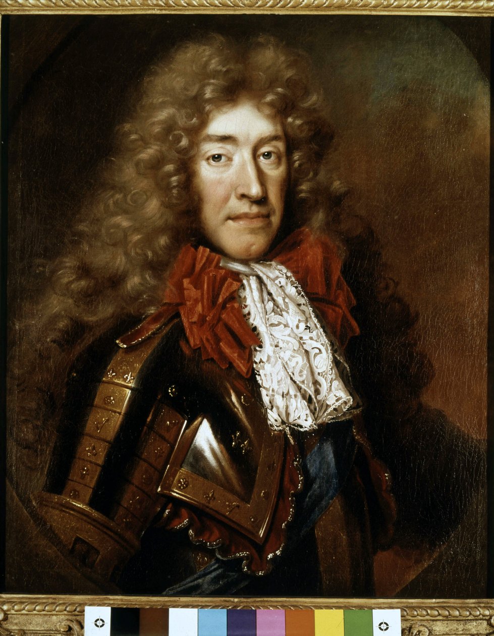 Portrett av James II (1633-1701), konge av England, Irland og Skottland under navnet James VII. av Unknown artist