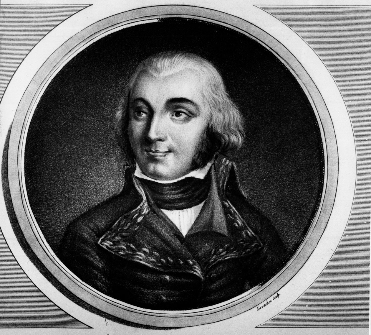 Portrett av Jean Baptiste, grev Jourdan, marechal av Frankrike (1762-1833). Gravering i "" Komplett samling av historiske malerier fra den franske revolusjonen, i tre bind.""" 1804. av Unknown artist