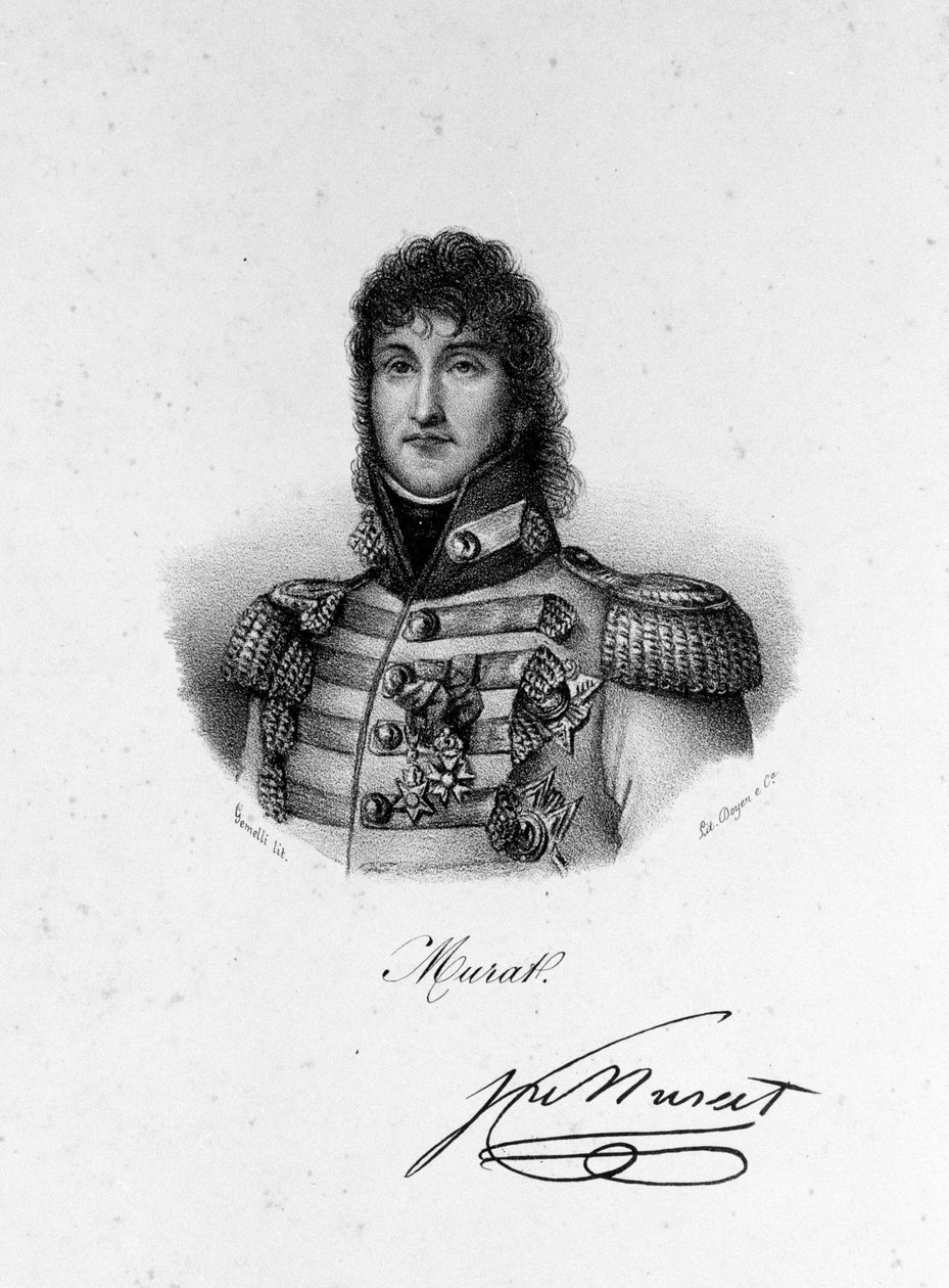 Portrett av Joachim Murat (1767 - 1815), marskalk av Frankrike, konge av Napoli av Unknown artist