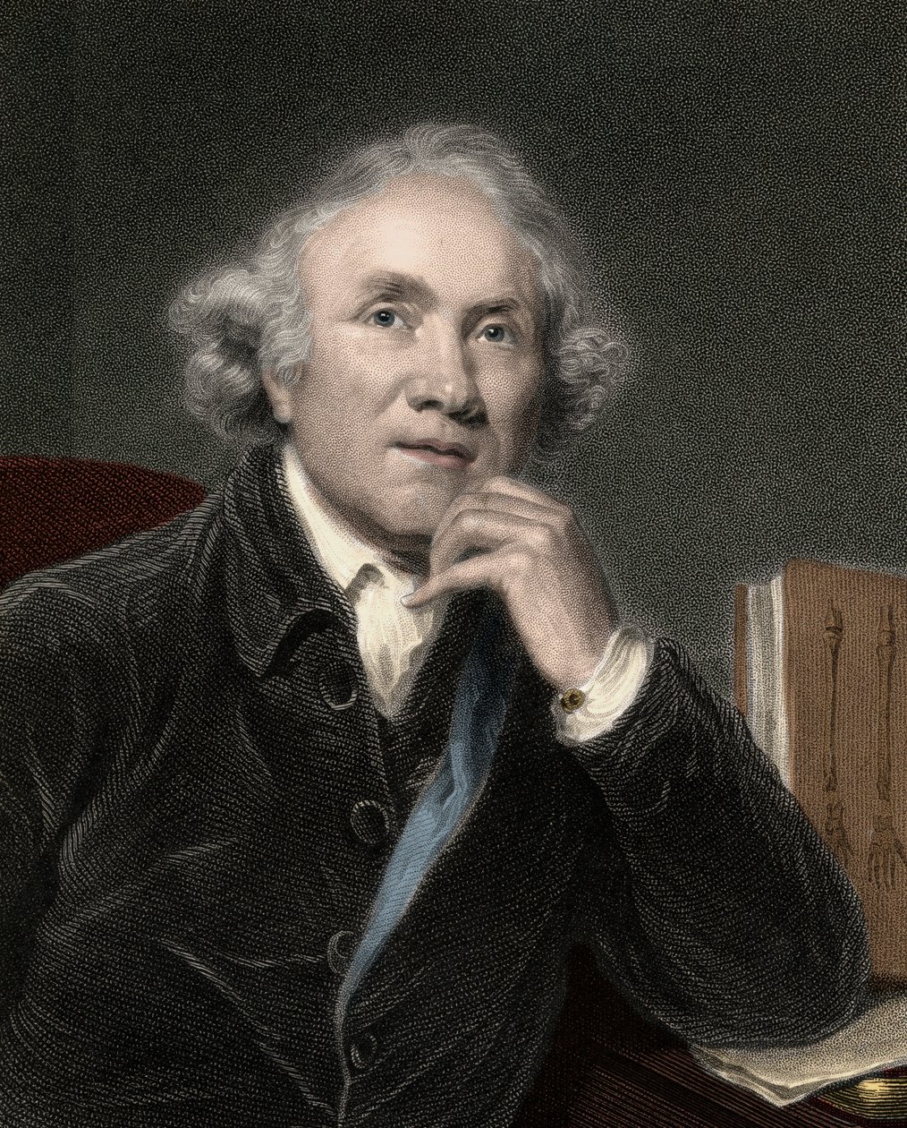 Portrett av John Hunter (1728-1793) skotsk kirurg av Unknown artist
