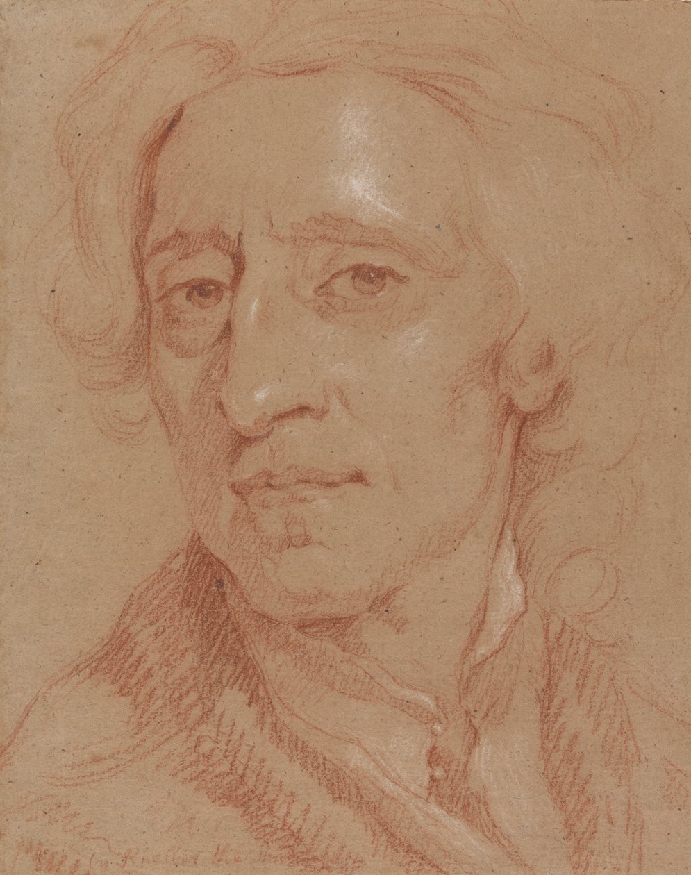 Portrett av John Locke, The Philosopher av Unknown artist