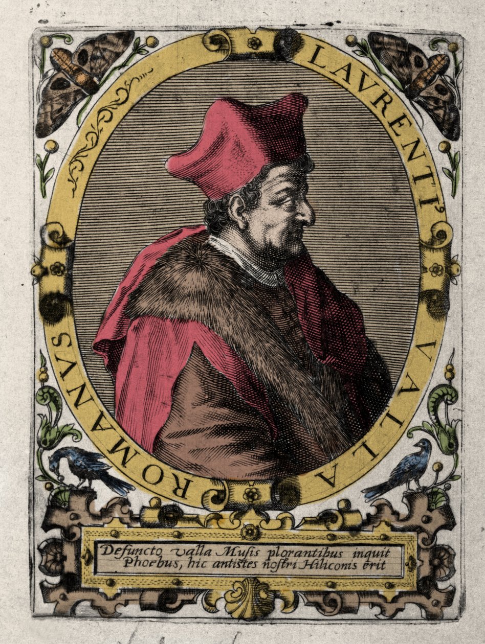 Portrett av Laurentius Valla de Lorenzo della Vale av Unknown artist