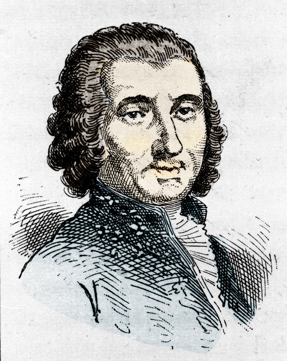 Portrett av Luigi Boccherini. (1743 - 1805). italiensk komponist. av Unknown artist