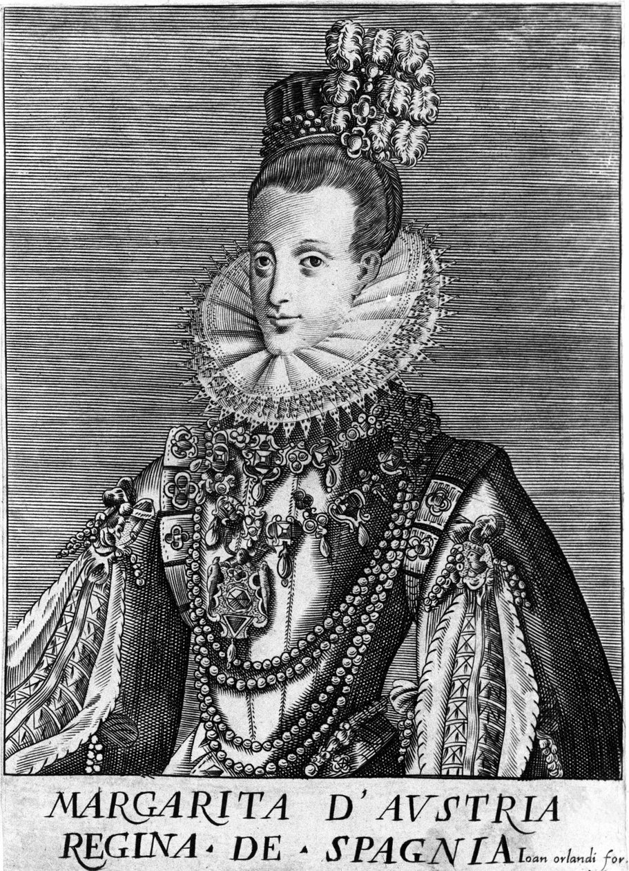 Portrett av Margarita av Østerrike (1480-1530), datter av Maximilian I. av Unknown artist