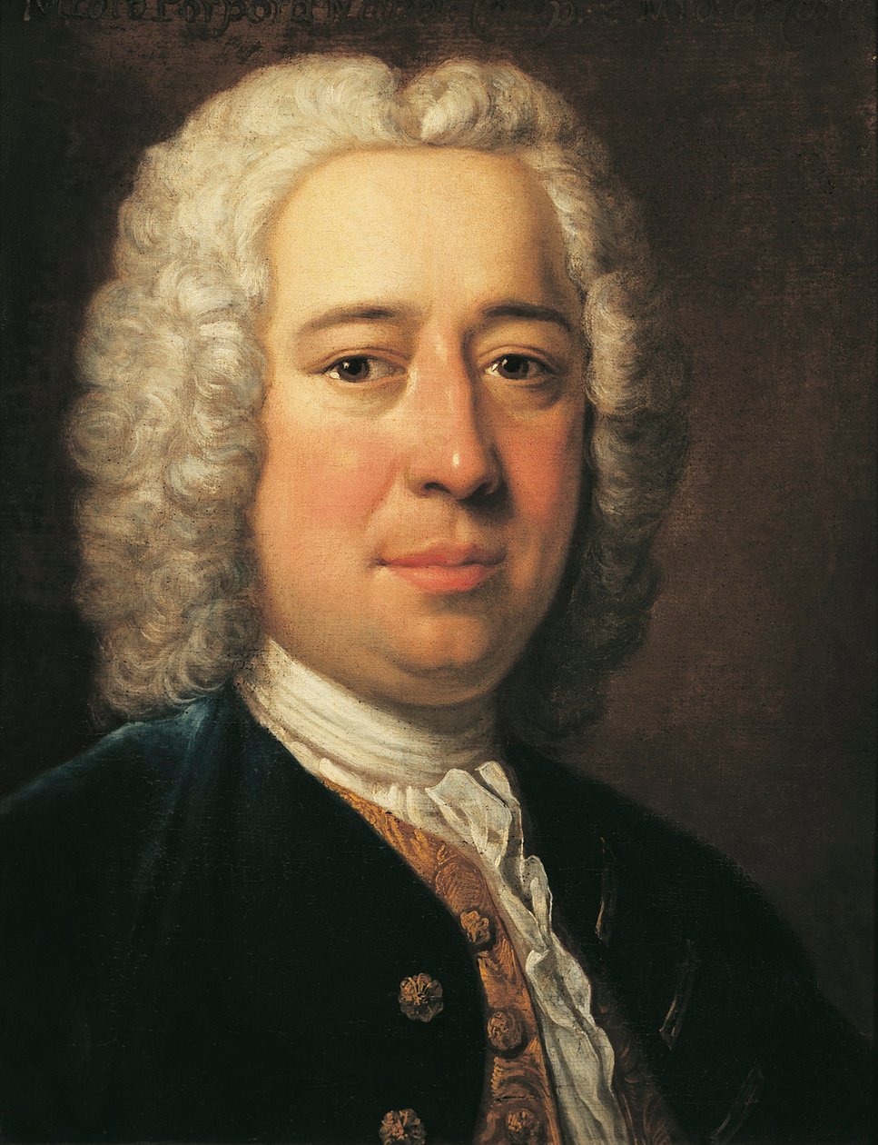 Portrett av Nicola Antonio Porpora (maleri) av Unknown artist