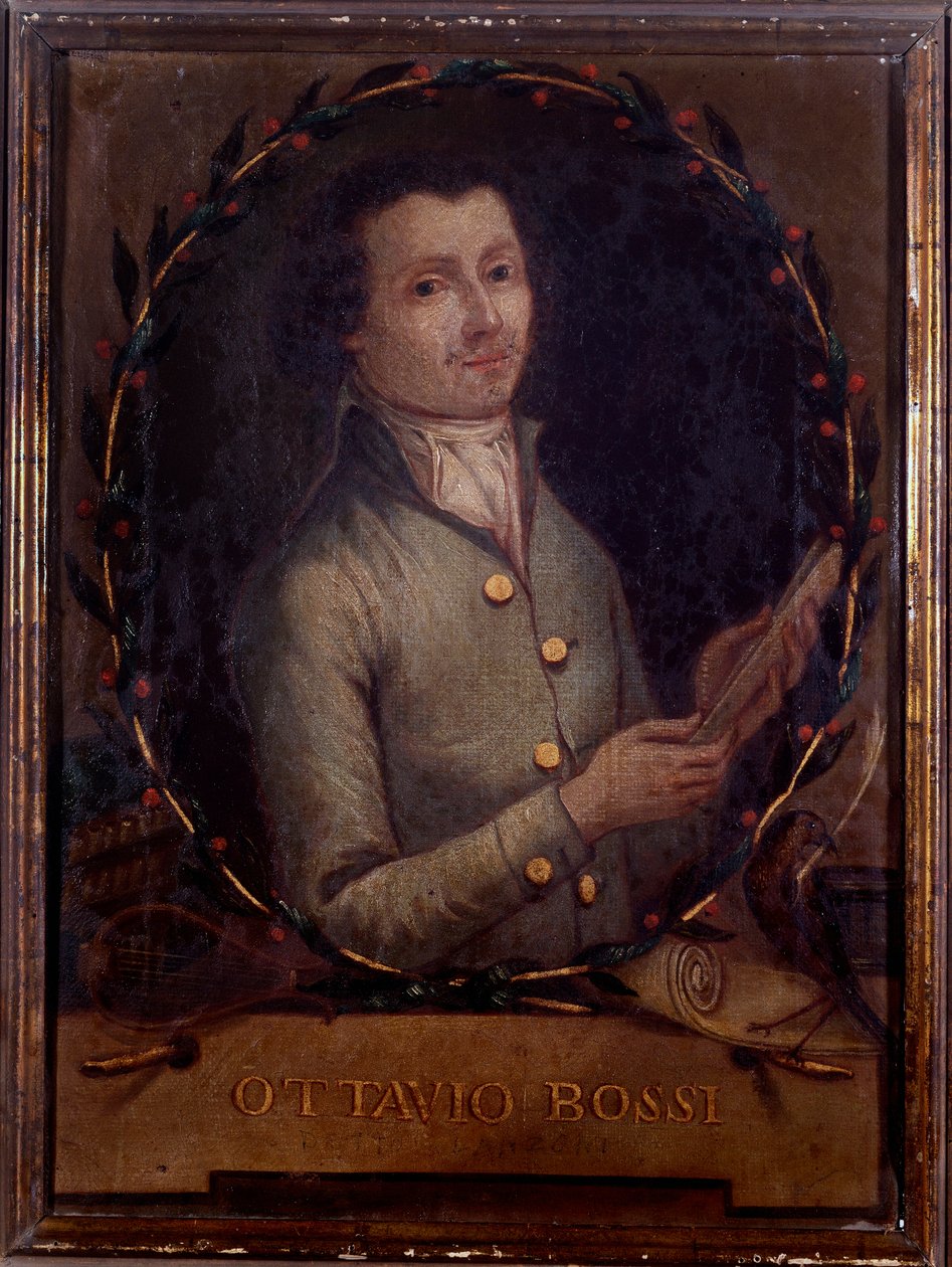 Portrett av Ottavio Bossi, italiensk komponist (maleri av Unknown artist