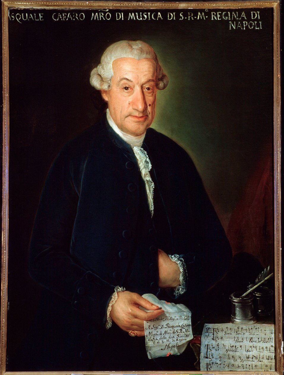 Portrett av Pasquale Cafaro (maleri) av Unknown artist