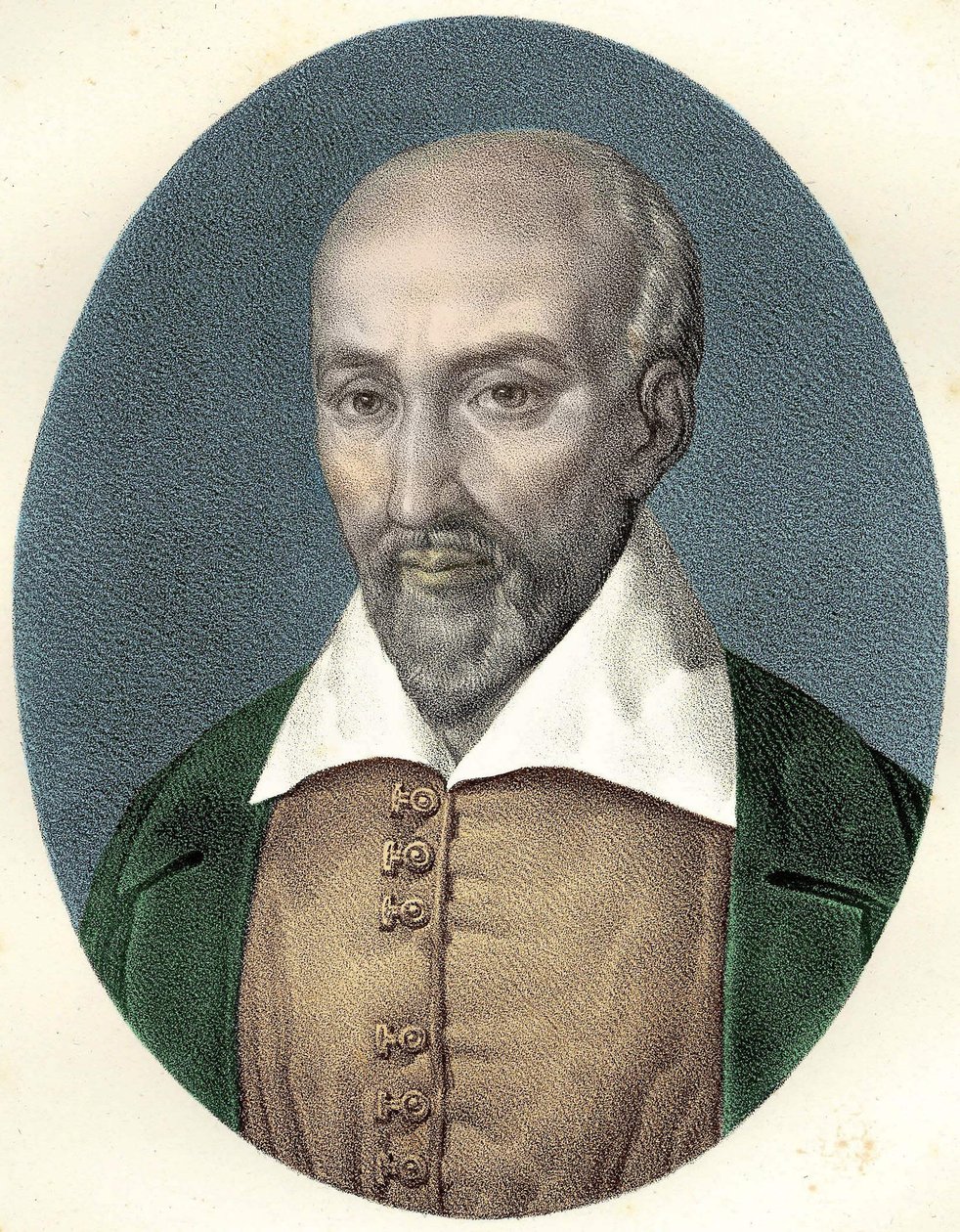 Portrett av Pierre Charron (1541 - 1603) fransk moralist av Unknown artist