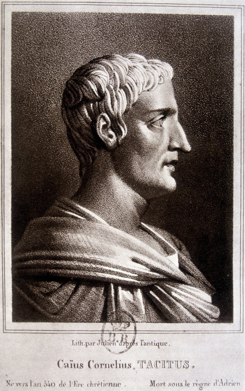 Portrett av Publius Cornelius Tacitus Tacitus, romersk historiker (v.56 -v.120). av Unknown artist