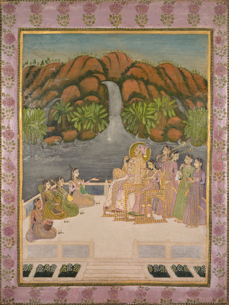 Portrett av Sardar Singh (sønn av Savant Singh, 1730–68) av Unknown artist