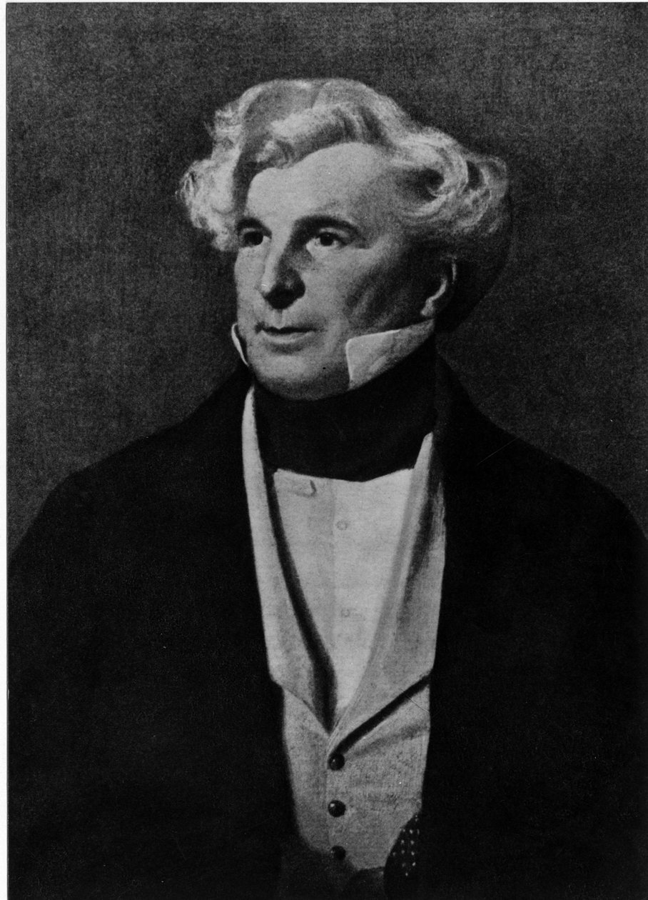 Portrett av Sir James Clark Ross (1800-1862), britisk navigatør og oppdagelsesreisende. av Unknown artist
