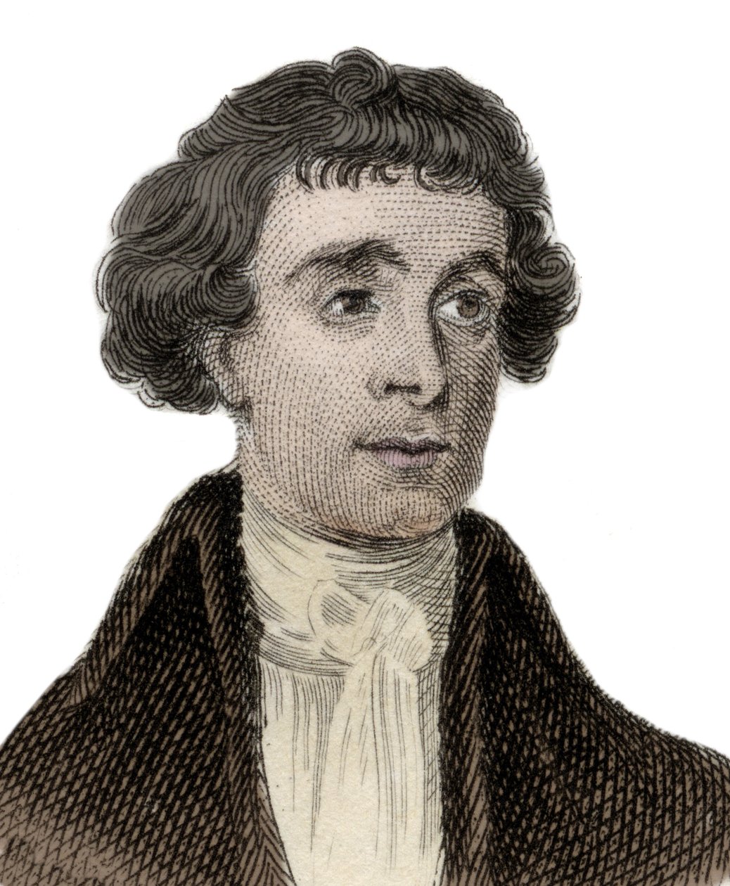 Portrett av Sir William Jones (1746-1794), engelsk språkforsker. av Unknown artist
