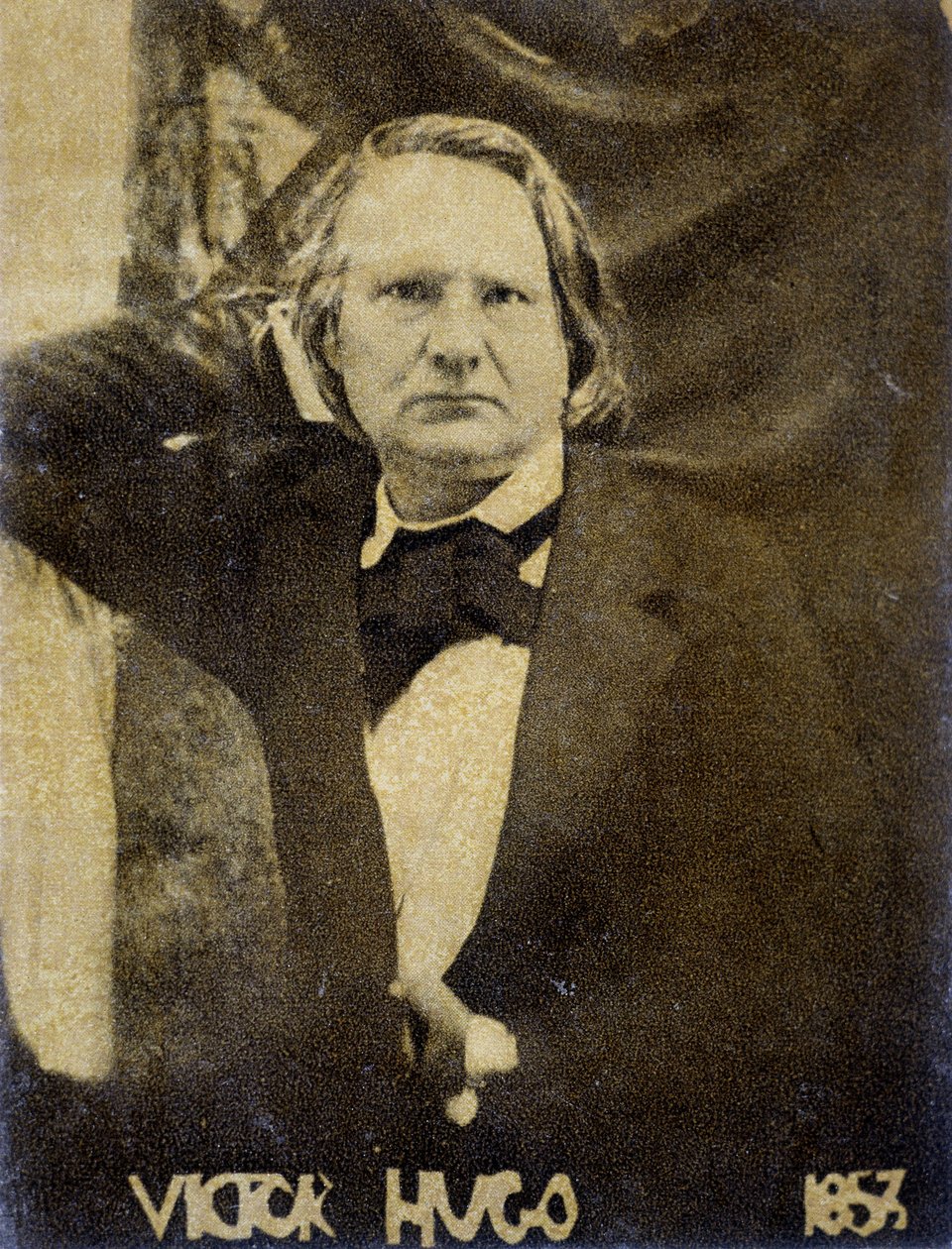 Portrett av Victor Hugo i 1853 av Unknown artist