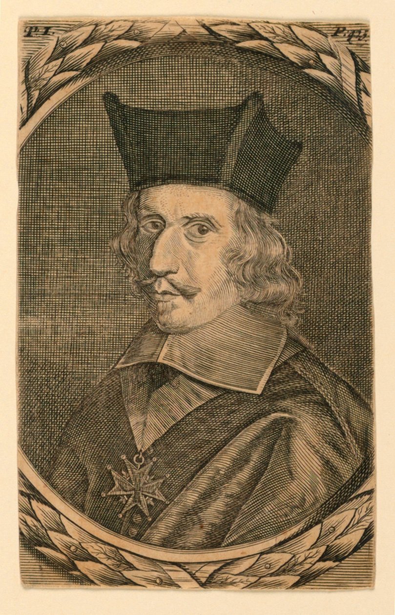 Portrett av en kardinal av Unknown artist