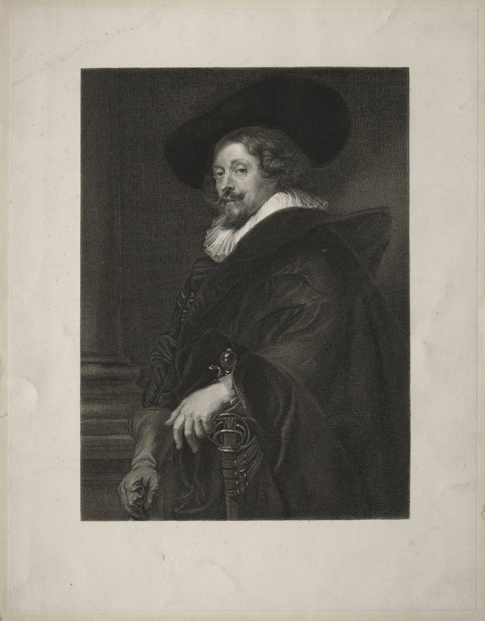 Portrett av en mann av Unknown artist