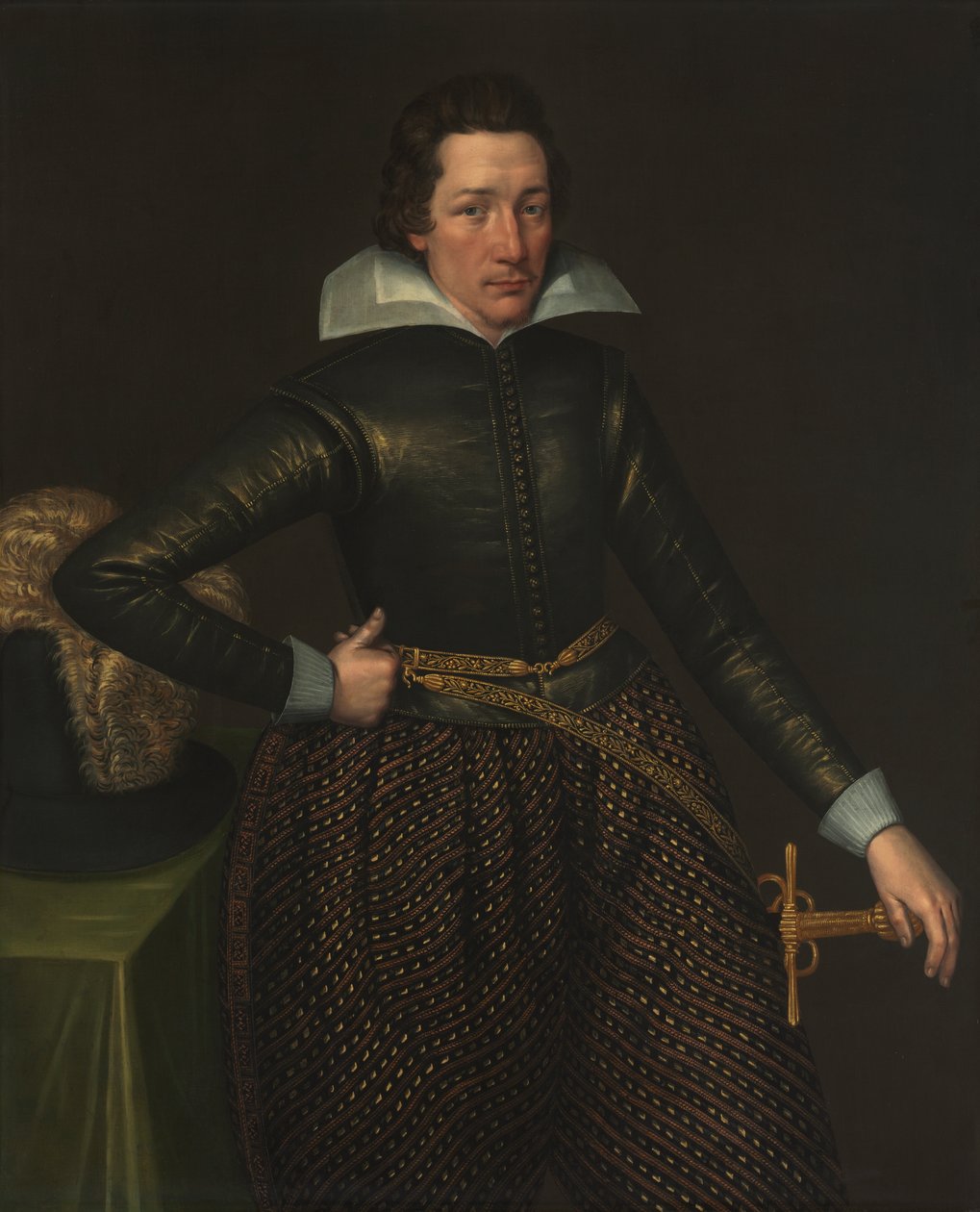 Portrett av en mann av Unknown artist